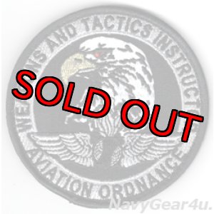 画像: USMC MAWTS-1 WTI AVIATION ORDNANCEコース卒業記念パッチ（ベルクロ付き）