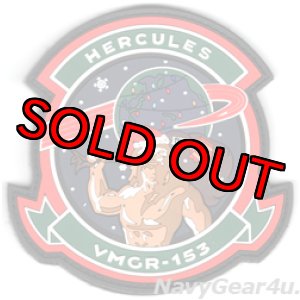 画像: VMGR-153 HERCULES HOLIDAY PVC部隊パッチ（ベルクロ付き）