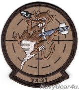 画像: VX-31 DUST DEVILS部隊パッチ（デザート/ベルクロ有無）