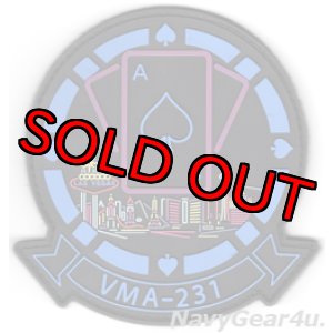 画像: VMA-231 ACE OF SPADES 2024年ネリス展開記念PVC部隊パッチ（ベルクロ付き）