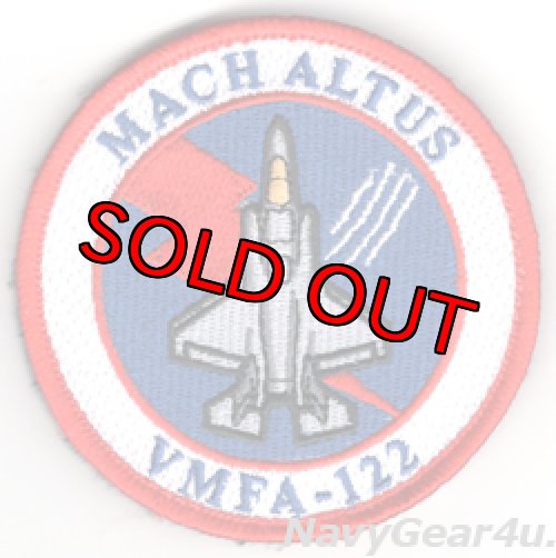 画像1: VMFA-122 THE FLYING LEATHERNECKS F-35Bショルダーバレットパッチ（Ver.2/ベルクロ付き）