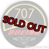 画像: VQ-4 SHADOWS E-6B/B.707パイロット用ショルダーバレットパッチ（ベルクロ付き）