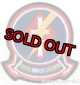 画像: VMFA-251 THUNDERBOLTS部隊パッチ（ラージ/ベルクロ有無）