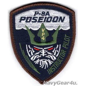 画像: VP-4 SKINNY DRAGONS P-8AポセイドンINSTRUCTOR PILOTショルダーパッチ（ベルクロ付き）