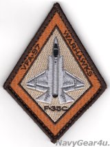 画像: VFA-97 WARHAWKS F-35Cショルダーパッチ（デザート/ベルクロ付き）