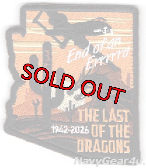 画像1: 355FW/357FS DRAGONS 1942-2026部隊解散記念パッチ（ベルクロ付き）