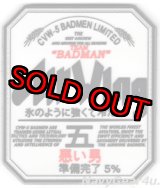 画像: CVW-5 TEAM "BADMAN" Air Wing 五ジョークパッチ（PVC Ver./ベルクロ付き）
