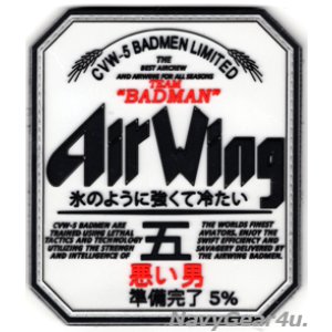 画像: CVW-5 TEAM "BADMAN" Air Wing 五ジョークパッチ（PVC Ver./ベルクロ付き）
