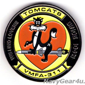 画像: VMFA-311 TOMCATS F-35Cチャレンジコイン