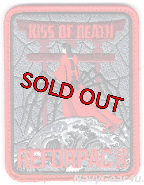 画像1: 388FW/421FS BLACK WIDOWS レゾリュート・フォース・パシフィック（REFORPAC）2025参加記念パッチ（ベルクロ付き）