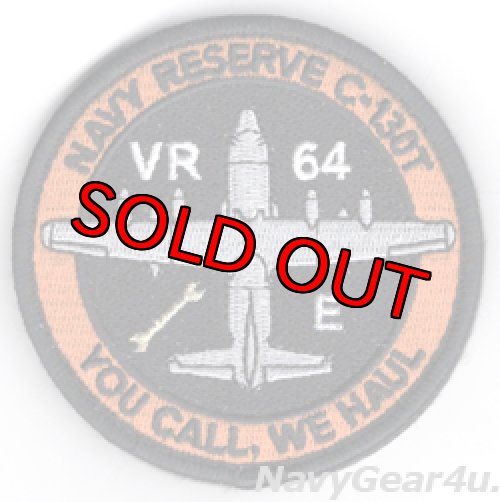 画像1: VR-64 CONDORS C-130Tショルダーバレットパッチ（ベルクロ付き）
