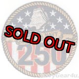画像: 米海軍創設250周年SEMIQUINCENTENNIAL記念パッチ（ベルクロ有無）