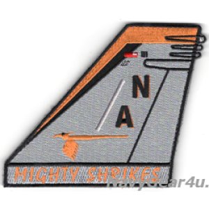 画像: VFA-94 MIGHTY SHRIKEST F/A-18E NA200 CAGバード垂直尾翼パッチ（ベルクロ付き）