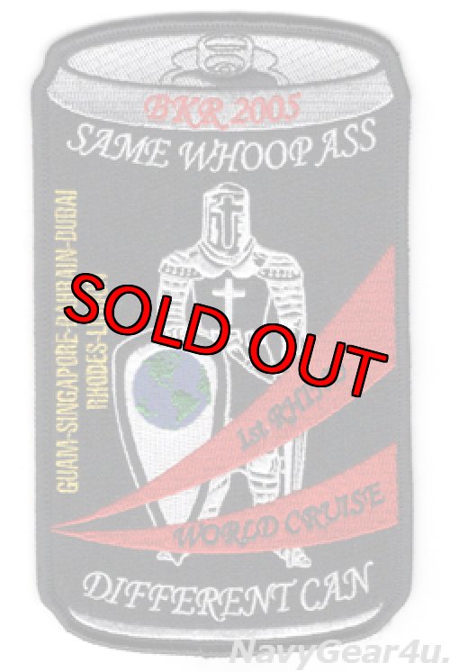 画像1: VFA-154 BLACK KNIGHTS 1st RHINOワールドクルーズ2005記念パッチ（デッドストック）