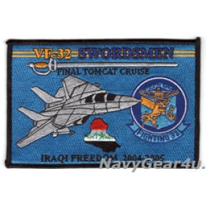 画像: VF-32 SWORDSMEN FINAL TOMCAT CRUISE記念パッチ（デッドストック）