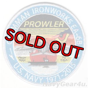 画像: GRUMMAN IRONWORKS EA-6B PROWLER 1971-2015退役記念パッチ（デッドストック）
