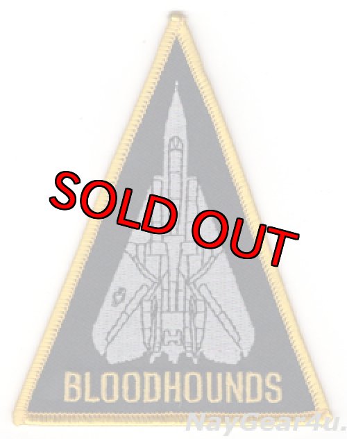 画像1: VX-30 BLOODHOUNDS F-14ショルダートライアングルパッチ（デッドストック）
