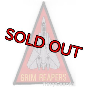 画像: VF-101 GRIM REAPERSショルダートライアングルパッチ（デッドストック）