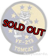 画像: VF-213 BLACK LIONSトムキャットマスコットパッチ（デッドストック）