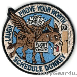 画像: HSM-37 EASY RIDERS DET1.D SHINOBI HONUS "SCHEDULE DONKEY"ショルダーパッチ（ベルクロ付き）