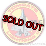 画像: VMFA-311 TOMCATS F-35C PVCショルダーバレットパッチ（ベルクロ付き）