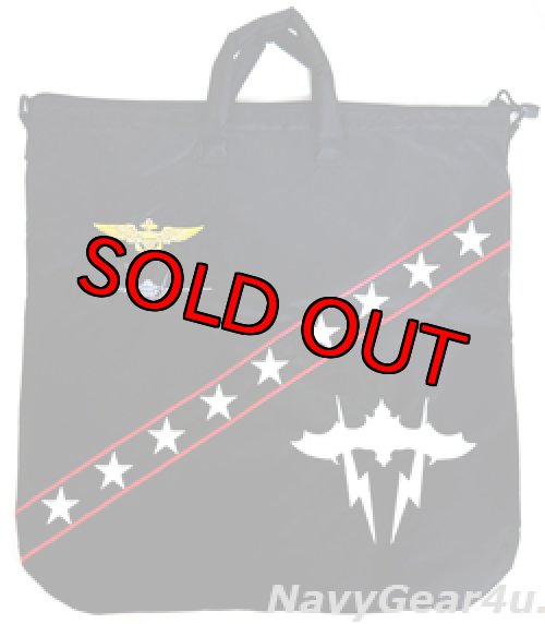 画像1: VX-9 VAMPIRES DETエドワーズ F-35C別注ヘルメットバッグ（ベルクロ付き）