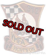 画像: VMFA-312 CHECKER BOARDS部隊パッチ（デザート/ベルクロ付き）