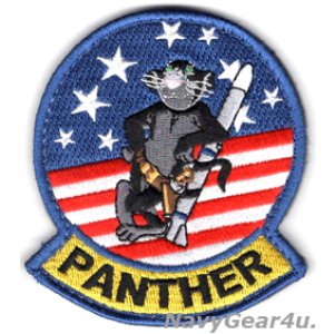 画像: U.S.NAVY F-35Cパンサーショルダー・マスコットパッチ(ベルクロ付き)