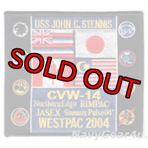 画像: CVW-14/CVN-74 WESTPAC 2004クルーズ記念パッチ(デッドストック)