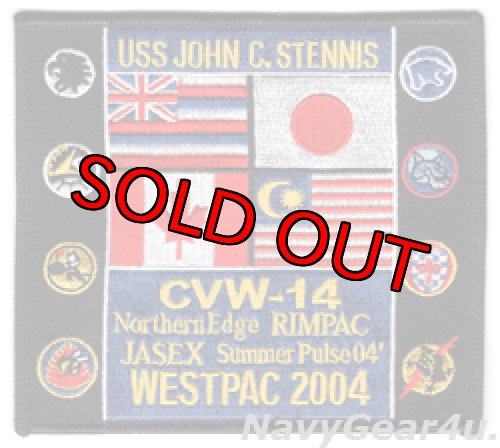 画像1: CVW-14/CVN-74 WESTPAC 2004クルーズ記念パッチ（デッドストック）