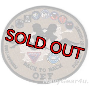 画像: CVW-7/CVN-69 "BACK TO BACK"OEF2009-2010クルーズ記念パッチ(デッドストック)