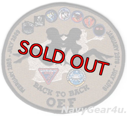 画像1: CVW-7/CVN-69 "BACK TO BACK"OEF2009-2010クルーズ記念パッチ（デッドストック）
