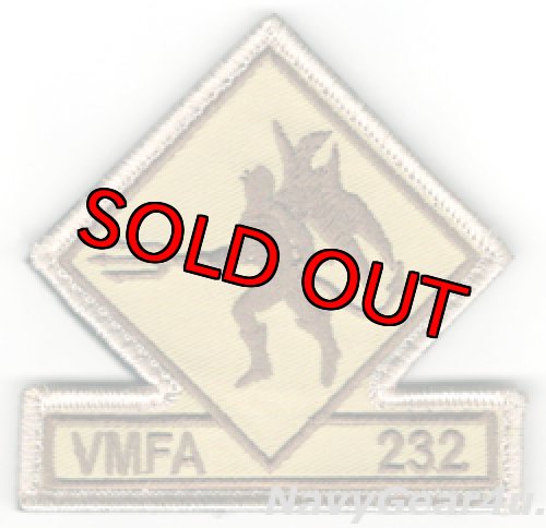画像1: VMFA-232 RED DEVILS部隊パッチ（デザート/ベルクロ付き）