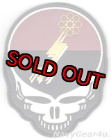 画像: VAQ-133 WIZARDS DEATH HEAD PVC部隊パッチ（ベルクロ付き）