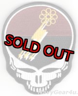 画像: VAQ-133 WIZARDS DEATH HEAD部隊パッチ（ベルクロ付き）
