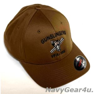 画像: VFA-105 GUNSLINGERSオフィシャルボールキャップ（コヨーテ/FLEX FIT）