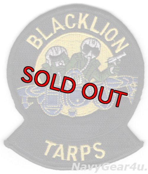 画像1: VF-213 BLACKLIONS TARPSショルダーマスコットパッチ（デッドストック）