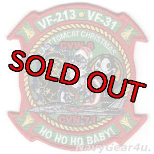画像: VF-213/VF-31 LAST TOMCAT CHRISTMAS2005記念パッチ（デッドストック）