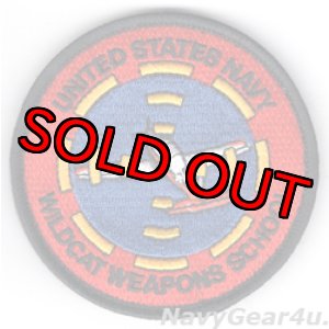 画像: VT-10 WILDCATS T-6 "WILDCAT WEAPONS SCHOOL"ショルダーバレットパッチ(ベルクロ付き)