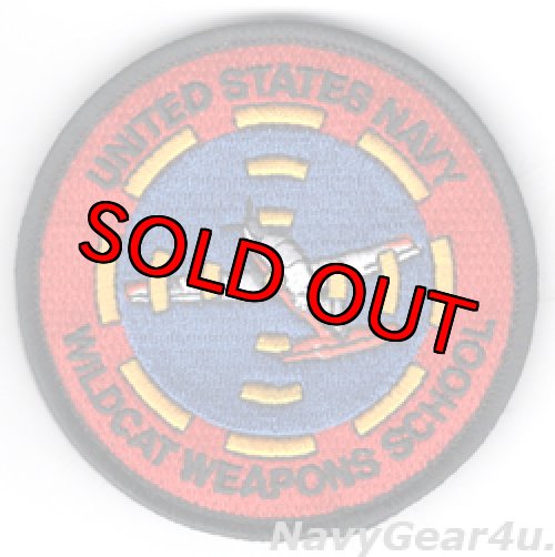 画像1: VT-10 WILDCATS T-6 "WILDCAT WEAPONS SCHOOL"ショルダーバレットパッチ（ベルクロ付き）