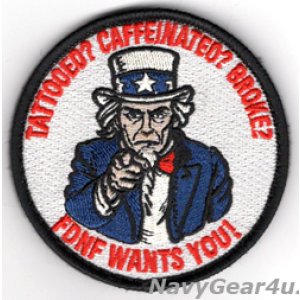 画像: VRM-30 DET-5 KOMAINUS "FDNF WANTS YOU!"ショルダーパッチ（ベルクロ付き）