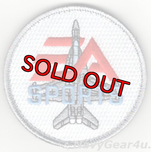 画像1: EA-18Gグラウラー"EA SPORTS"ショルダーバレットパッチ（ベルクロ付き）