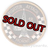 画像: VMFA-312 CHECKER BOARDS F/A-18Cショルダーバレットパッチ（デザート/ベルクロ付き）