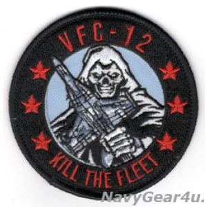 画像: VFC-12 FIGHTING OMARS "KILL THE FLEET"ショルダーバレットパッチ（ベルクロ有無）