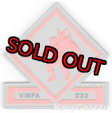 画像: VMFA-232 RED DEVILS PVC部隊パッチ（ベルクロ付き）