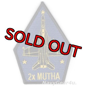 画像: VFA-213 BLACK LIONS 2023-24年度MUTHAアワード連続受賞記念ショルダーパッチ（ベルクロ有無）