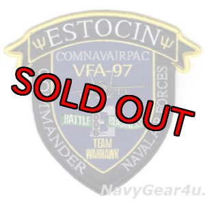 画像: VFA-97 WARHAWKS 2006年度バトルE/ESTOCINアワード受賞記念パッチ（デッドストック）