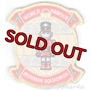 画像: VQ-3 IRONMAN HOLIDAY部隊パッチ(ナットクラッカーVer./ベルクロ付き)