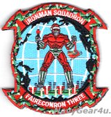 画像: VQ-3 IRONMAN HOLIDAY部隊パッチ（ベルクロ付き）