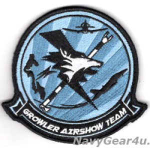 画像: VAQ-129 VIKINGS U.S. NAVY GROWLER DEMONSTRATION TEAMパッチ(ベルクロ付き)